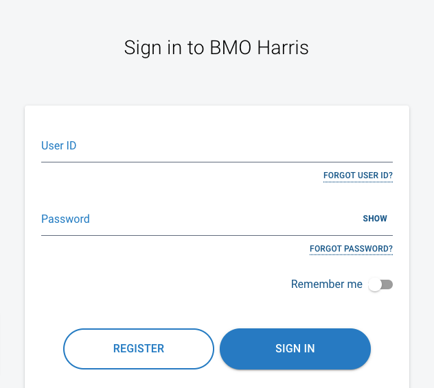 BMO Harris Login